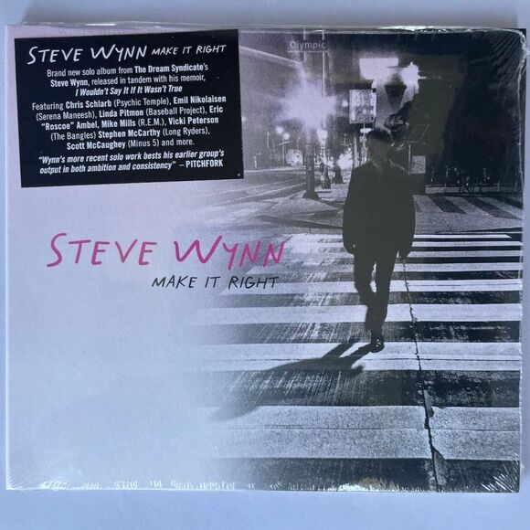 Steve Wynn – Make It Right – Compact Disc, CD, Fire Records 2024 Dream Syndicate - Picture 1 of 3